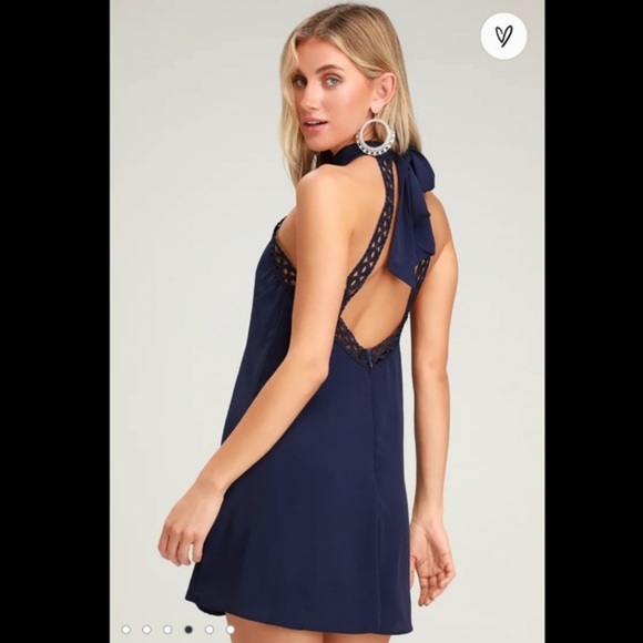 Lulus Any Sway, Shape, or Form Navy Blue Dress - Picture 4 of 14